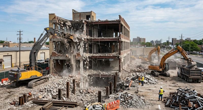 Building Removal in Old Bridge, NJ