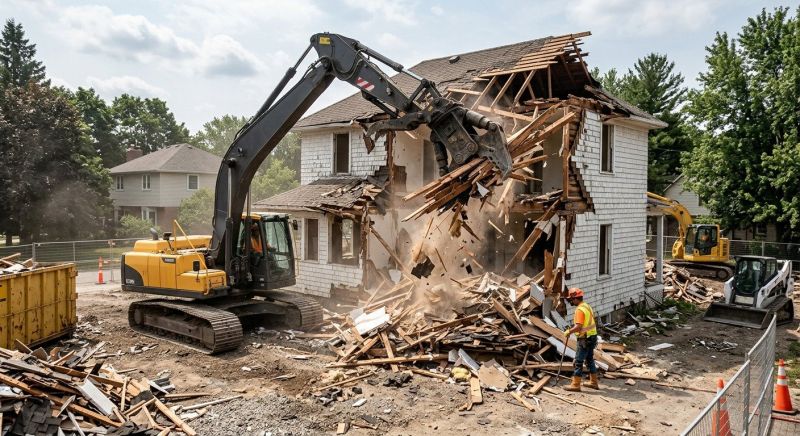 Home Demolition Service in Freehold, NJ