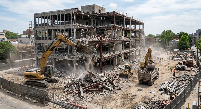 Apartment Demolition in Bergen County, NJ