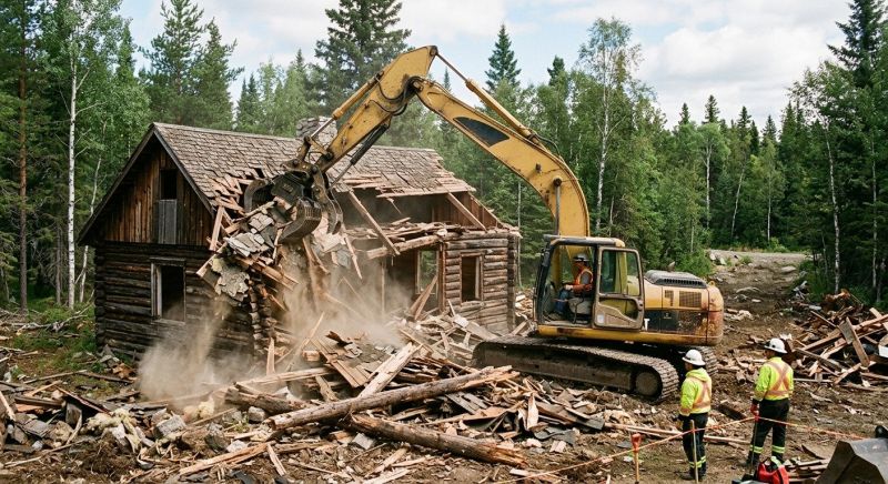 Cabin Demolition in Beaumont, TX