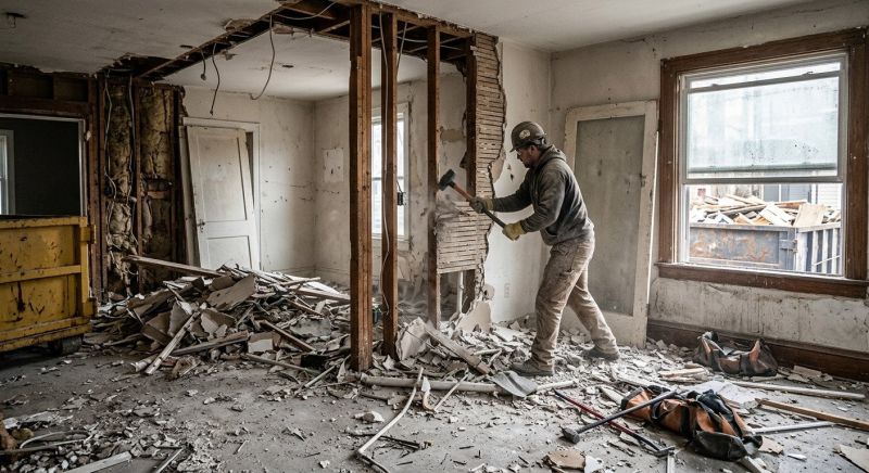 Closet Demolition in Frederick, MD