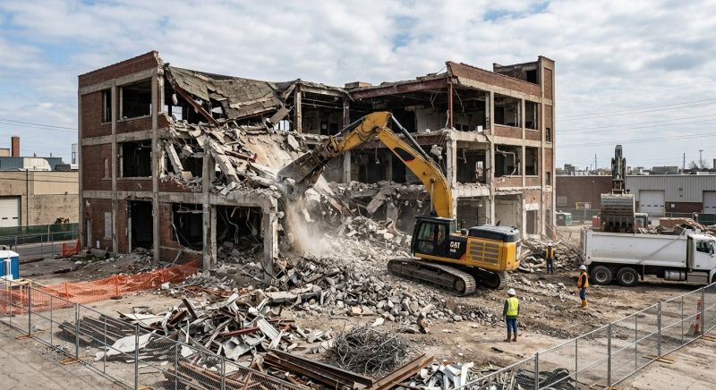 Commercial Demolition Service in Katy, TX