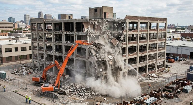 Commercial Property Demolition in Bergen County, NJ