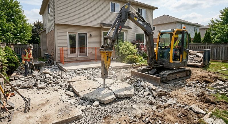 Concrete Breaking Service in Bergen County, NJ