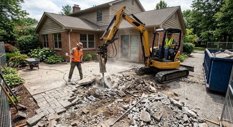 Concrete Breaking Service in Sacramento, CA