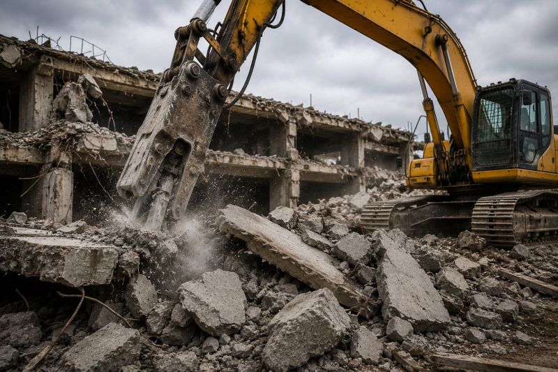 Concrete Wrecking in Sacramento, CA