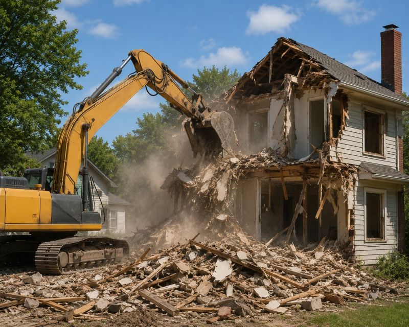 House Wrecking in Sacramento, CA