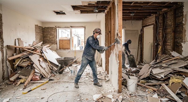 Interior Wall Demolition in Frederick, MD