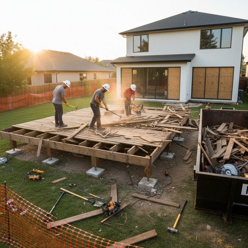 Patio Demolition Service in Sacramento, CA