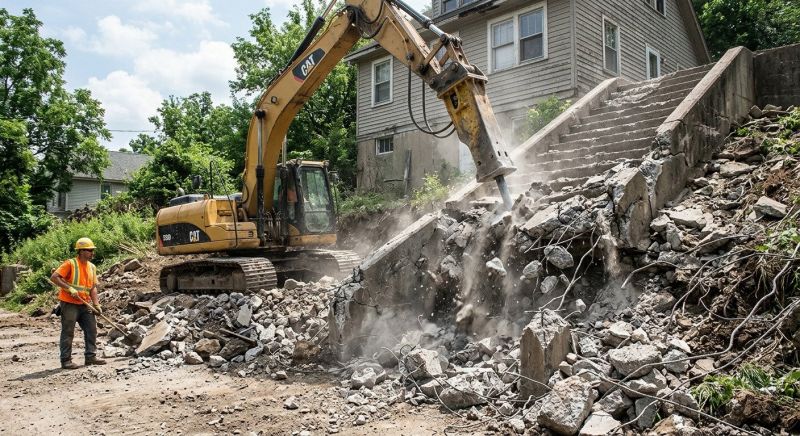 Stone Demolition in Sacramento, CA